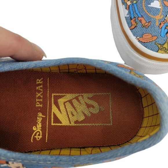 Vans Disney Pixar Toy Story Era Sheriff Woody 721278 Blue Womens 6.5 Mens 5‎ - Picture 11 of 12